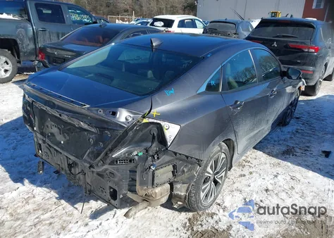 2018 Honda Civic Ex-L z USA, uszkodzony, nr VIN JHMFC1F71JX016369